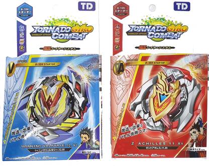 AS bayblade System Winning Valkyrie and Z Achilles Combo with Launcher (Multicolor)