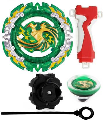 CrazyBuy Beyblade B-143-04 Dead Phoenix Random Layer Vol.1 With Launcher Handle Set