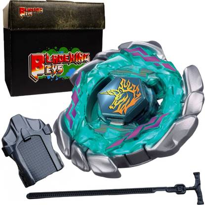 BLADEKING BEYS BB-117 Blitz Striker 100RSF Metal Fusion set + pull rule launcher + storage Box