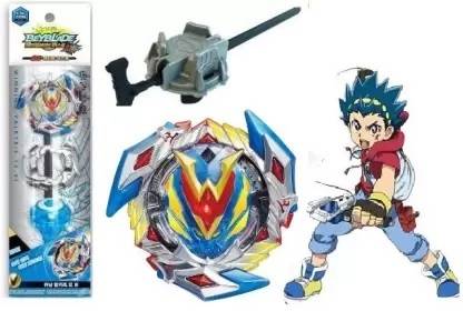 CrazyBuy Beyblade B-104 Starter Winning Valky.12.Vi With Launcher Spinning Top