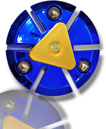 Shivsoft Mettalic Big Size Fidget Puzzle Ball Bearing Spinner
