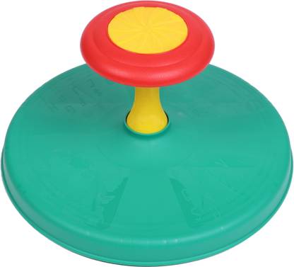 VEWIKZY Sit n Spin Classic Spinning Activity Toy for Toddlers Ages