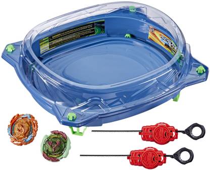 BEYBLADE Burst QuadDrive Battle Set with Beystadium , 2 Battling and 2 Launchers