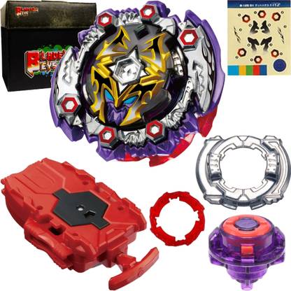 BLADEKING BEYS B125 Dead Hade 11Turn Zephyr' + String Launcher LR + Toy Storage Box