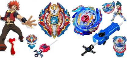 Bestie Toys Beyblade Burst B-73 God Valkyrie Vs B92 B-92 Sieg Xcalibur With Launcher Combo