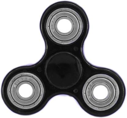 PREMSONS High Quality Metal Fidget Spinners (Black)