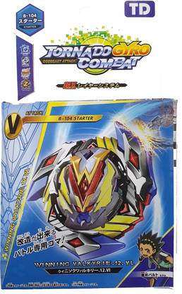 AZAD57 Beyblade Winning Valtryek B-104 12.VL Starter Spinning and Battling Top