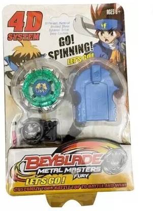 RAGVEE Spinning Top with Lancher (Pack of 1, Blue)