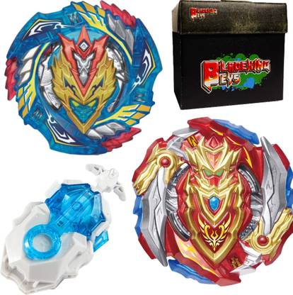 BLADEKING BEYS B127 Cho-Z Valkyrie Zen Evolution+B129 Cho-Z Achilles 0Dimension+DB Launcher+Box