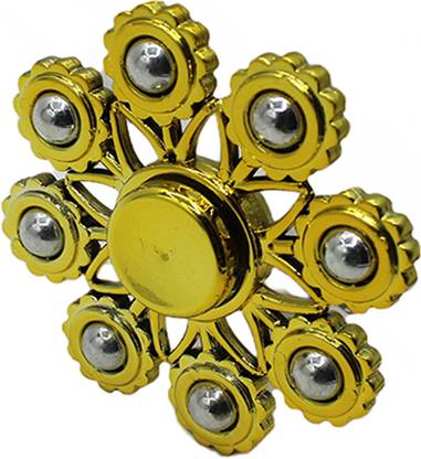 ParshvGroups Metal Spinner, Fidget Spinner, 8 Sided Metal Spinner (Pack of 1)