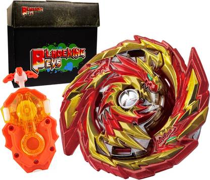 BLADEKING BEYS B155 Master Diabolos Generate +DB launcher + interlocking carton toy storage box