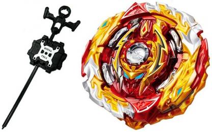 Battling Booster World Spriggan Unite' 2B Spinning Top Set with Launcher