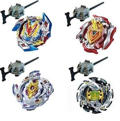 Bestie Toys Battle Top Metal Fusion Clash of Speed Dragoon,Emperror Forneeus Top (Pack of 4)