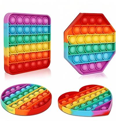 Ycam Puppet Pop it Fidget Toys 4 pcs