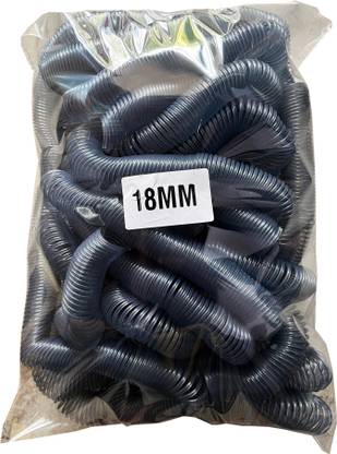 verena 18 MM Transparent Spiral Binding Heavy Quality Plastic Spiral Ring/Coil/Loop Manual Ring Binder