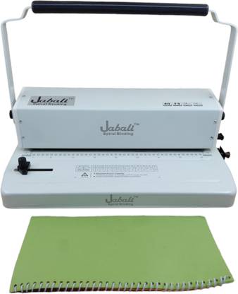 JABALI LGL/FS/A4 size Spiral Binding Machine with Margin Adjuster Manual Ring Binder