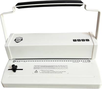 verena Spiral Machine with Margin adjuster A4 / FS 14-16 Sheets of 70 GSM & 40 Hole Manual Ring Binder