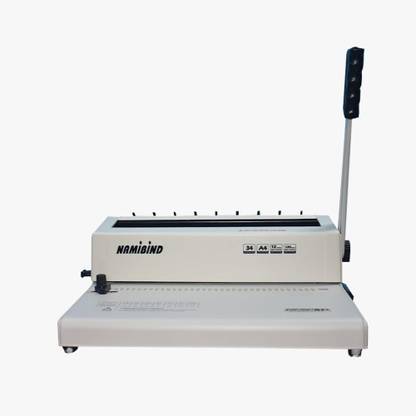 NAMIBIND W-12 Wiro Binding Machine 12 Sheets Punching Capacity with Closer A4 Manual Wire Binder