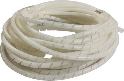 CF COMPOSITES SPIRAL TUBE 3 METER , 10MM, WHITE Manual Wire Binder
