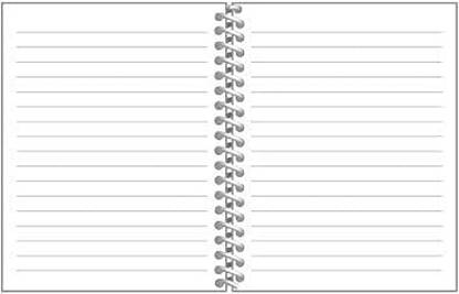canoff Spiral Binding Ring 10 MM White Manual Ring Binder
