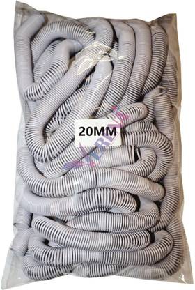 verena 20 MM Spiral Binding White Heavy Quality Plastic Spiral Ring/Coil/Loop Manual Ring Binder