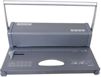verena FS size spiral coil paper binding machine 40 holes 15 sheets max punching capacity No.8674 Manual Ring Binder