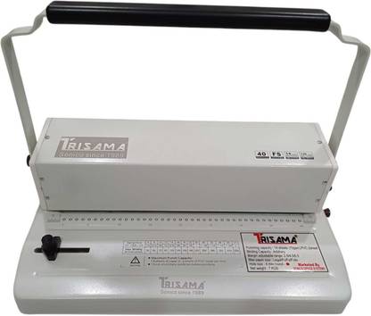TRISAMA A4 /FS /Legal , 10-14 Sheets of 70 GSM & 40 Holes, Spiral Binding Manual Ring Binder