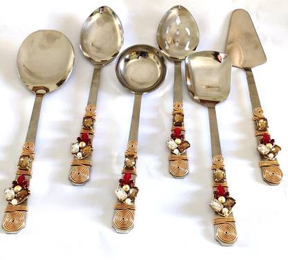VBUT Steel Sugar Spoon Set