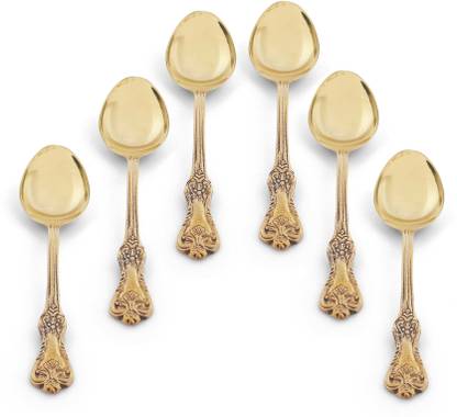 Brass Globe BRASS SPOON | SPOON | UTENSILS | PITAL CHAMMACH Brass Table Spoon Set
