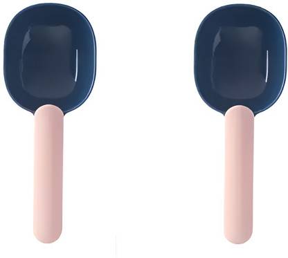 Gambit Dog Food Spoon, Handle Clip Function Design Cat Food Shovel Plastic Serving Spoon Set