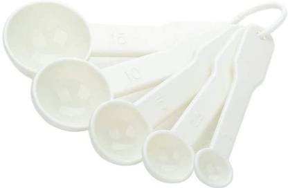 echo Small Resin 5 in 1 Measuring Table Spoon (15g, 10g, 5g, 2.5g, 1g) Plastic Table Spoon Set