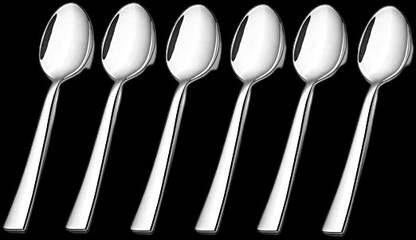 lumberfashion LUMBERFASHION Stainless Steel Mini Coffee Spoon Small Spoon Disposable Stainless Steel Coffee Spoon Set