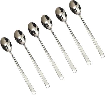 Embassy Elisa Premium Cutlery 3mm Thickness Finest Stainless Steel Ice Tea Spoon Set