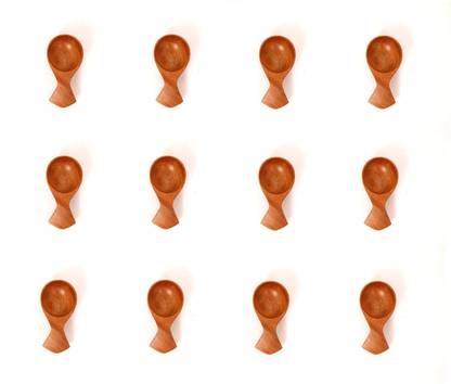 The Indus Valley WOOD MEASURING SPOON (TABLESPOON SIZE) SET Disposable Wooden Sugar Spoon Set