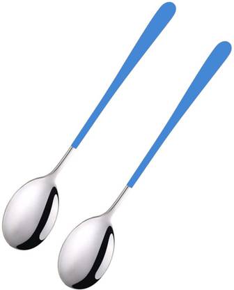 TRIFECTA Round Deep Bowl Spoons Set Premium Soup Spoons Stainless Steel Table Spoon Set