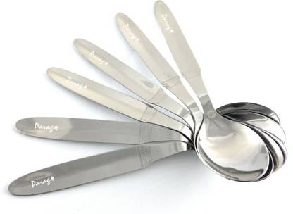 Parage 12 Pieces Spoon Set For Dinner Tableware Spoon Set, Super King Design, Stainless Steel Table Spoon, Sugar Spoon, Dessert Spoon Set