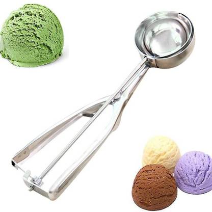 INDO BAKES Stainless Steel Ice Cream Scoop Spoon Stainless Steel Ice-cream Spoon