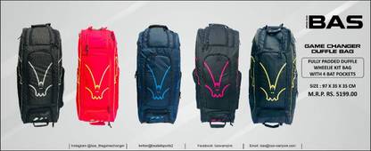 BLUE PANTHERS BAS Vampire Polyester Game Changer Duffle Bag (Black)