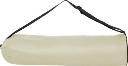 HouseOfCommon Classic Cream Dori Lock Yoga Mat Bag with Broad Strap for Men&Women