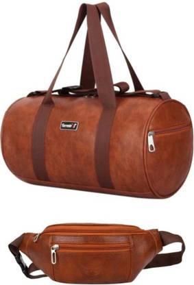 MSY STYLE Gym Sports Duffel Bag with Waist Bag