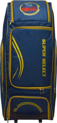 GLS Super Select Duffle Cricket Kit Bag with Bat and Shoe Pocket and Wheels