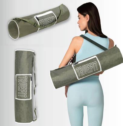 TRUEFIT Everse Yogamat Bag for Women and Men, Yoga Mat Can Fit Upto 4mm to 13mm
