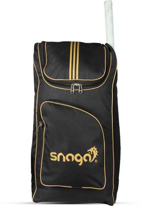 Snaga Cricket Kit Bag Only Black And Gold Colour for Boys Kit Bag