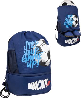 WHACKK Blitz Soccer Football kit Bag/Gym/Drawstring Bag