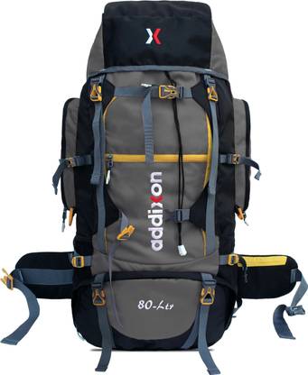 addixon 80L TRAVEL HIKING RUCKSACK TRAVEL BACKPACK FOR ADVENTURES TREKS 1 YEAR WARRANTY