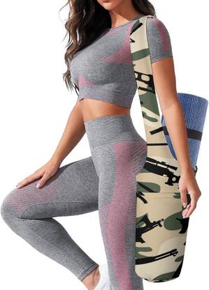 SERVEUTTAM Yoga Mat Bag for Women Carrier with Large Size Pocket Fit Most Size Mats