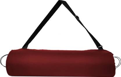 HouseOfCommon Toffy Red Dori Lock Exercise Mat Carry Bag Cover ONLY with Broad Shoulder Strap…