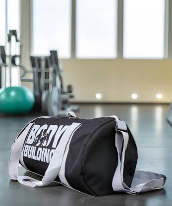 Afya Fitness Gym Bag/ Duffel Bag/ Travel Bag/ Sports Bag/ Travel kit(Black)