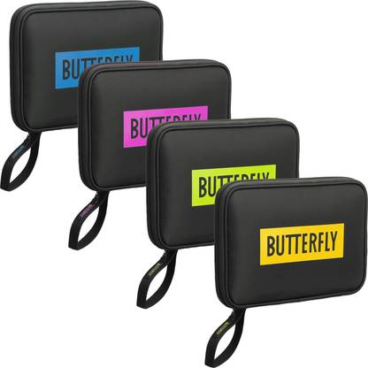 Butterfly BD Tour Case II Table Tennis Racket Case with Cover | Holds 2 Rackets & 4 Balls