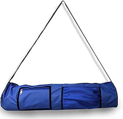 PANCHTATAVA Full Zipper Yoga Kit Exercise Mat Carry Bag with Broad Shoulder Strap and Spacio